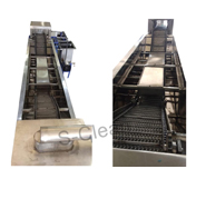 Ultrasonic Cleaner with Conveyor Belt